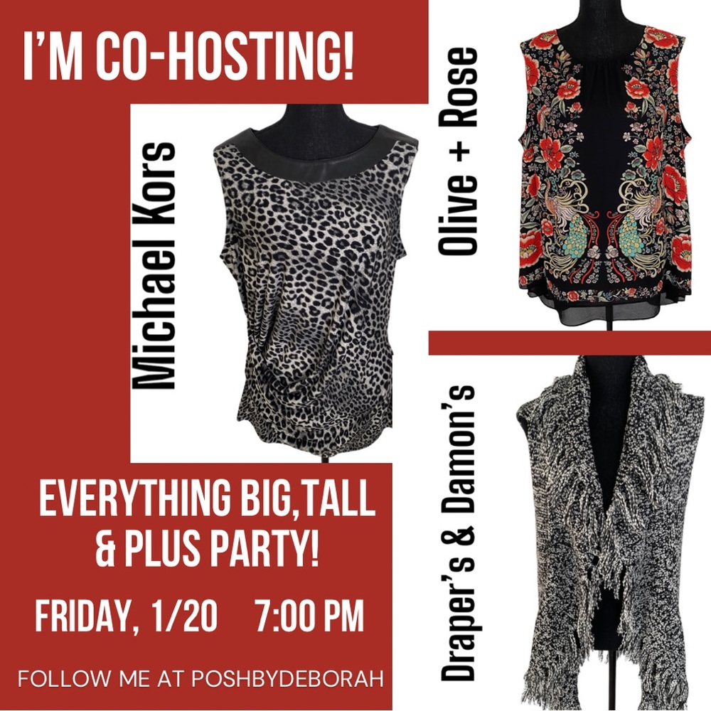 Co-Hosting the โEverything, Big, Tall & Plusโ Party!๐ 1/20/2023 @7pm EST - Picture 1 of 8